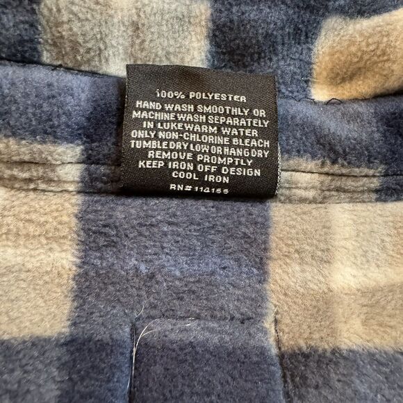 Colosseum Xavier Musketeers Logo Fleece Snap Jacket Men’s XXL Blue Shacket NWT - Picture 7 of 11